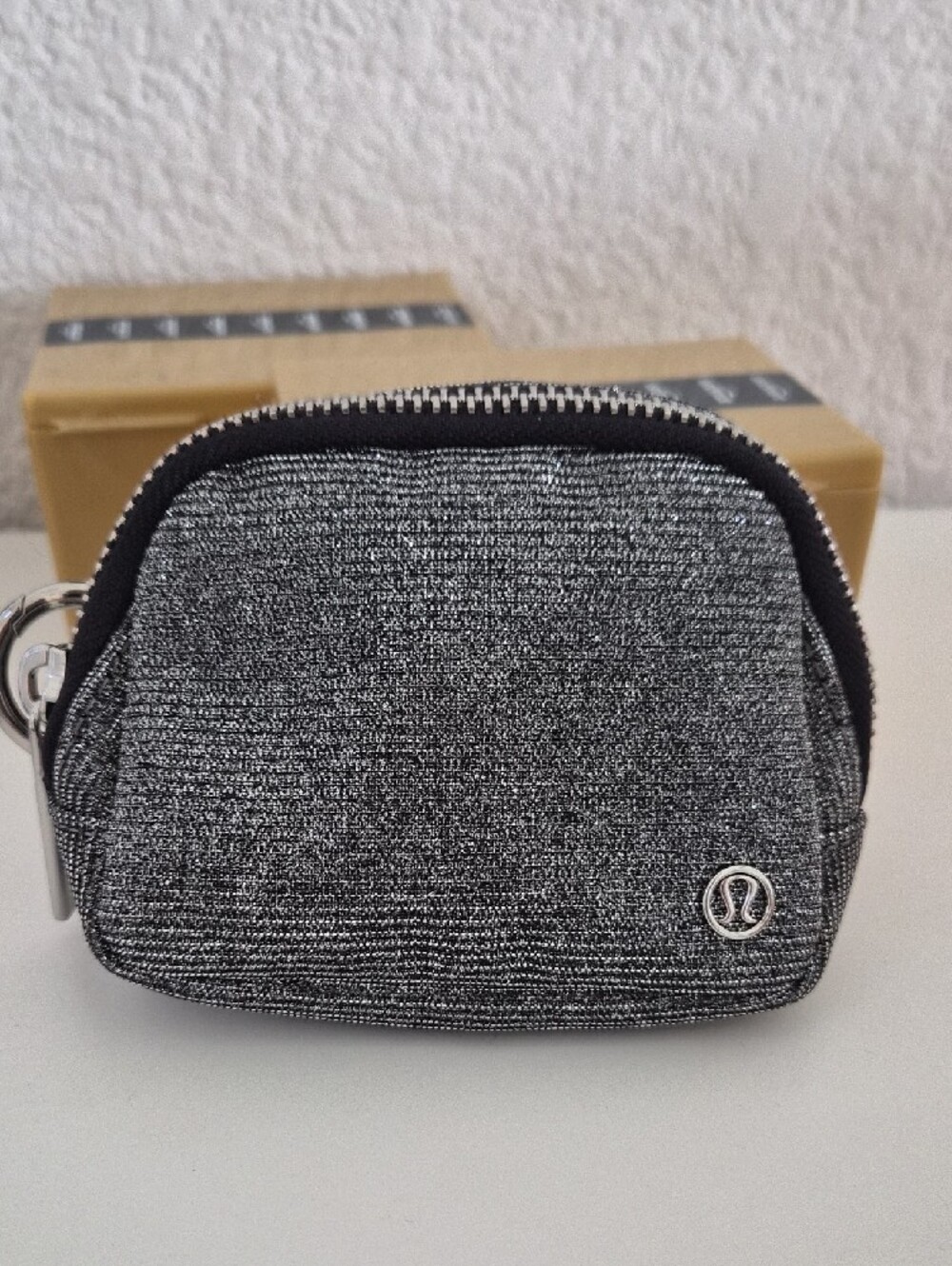 NEW Lululemon Nano Belt Bag Mini Black Metallic Everywhere Limited edition!